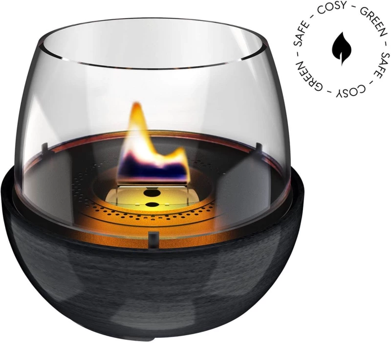 Εστία Φωτιάς Tulip 18 Reactive Glaze Tenderflame - 250ml - Black