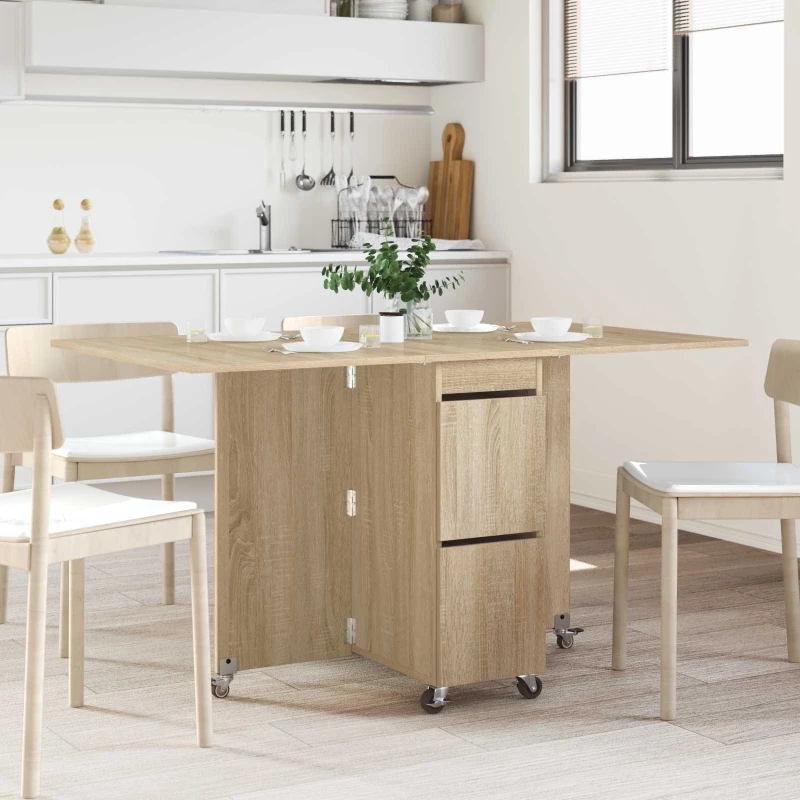Τραπέζι φαγητού 2 pcs 140 x 80 x 77 cm Επεξεργασμένο Ξύλο |3424934