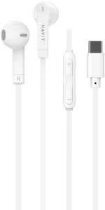Havit E336C wired headphones White