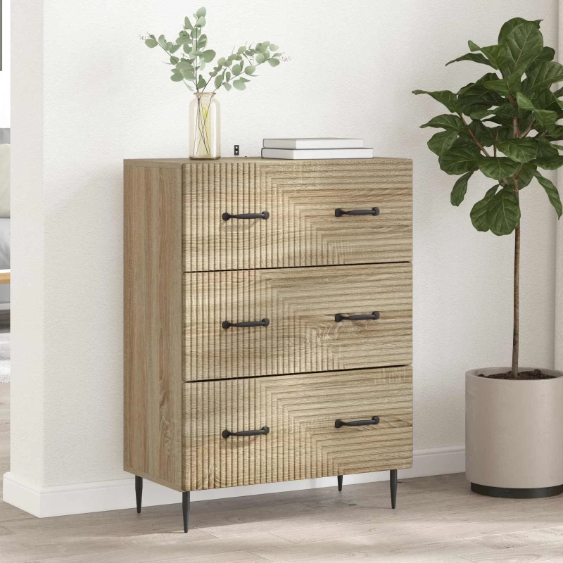 Ντουλάπι με Συρτάρια Sonoma Δρυς 66 x 34,5 x 89,5 εκ |894837