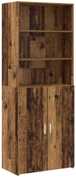 Highboard Παλαιωμένο ξύλο 70 x 42,5 x 185 εκ Επεξεργασμένο Ξύλο |3446610