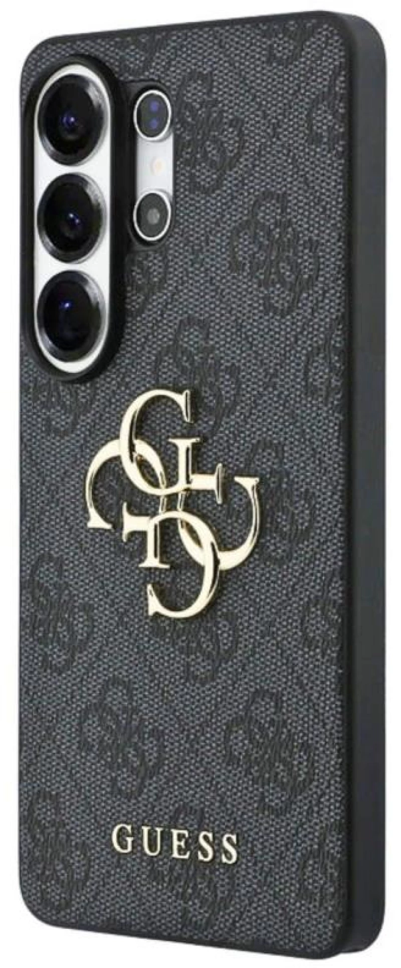 Θήκη PU Guess Samsung Galaxy S26 Ultra Hardcase Big Logo 4G Μαύρο
