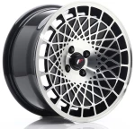 JR Wheels JR14 16x8 ET25 BLANK Gloss Black w/Machined Face