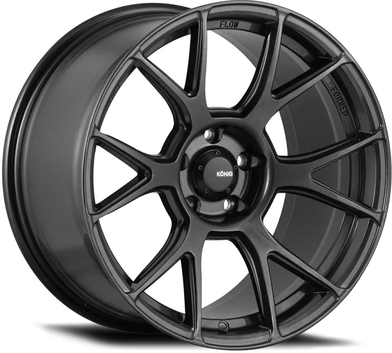 Konig Ampliform 18x8.5 5x112 ET43 Dark Metallic Graphite