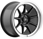 Konig Countergram 19x9.5 5x112 ET30 Matte Black Matte Machined Lip