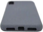 Θήκη σιλικόνης TPU Ultra Slim 0.3mm soft υφή mat για iPhone X/Xs - Γκρι