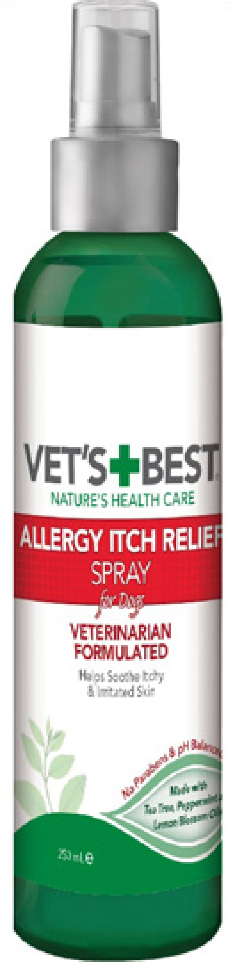 Vet's Best Allergy Itch Relief Spray για Αλλεργίες σε Σκύλους 250ml