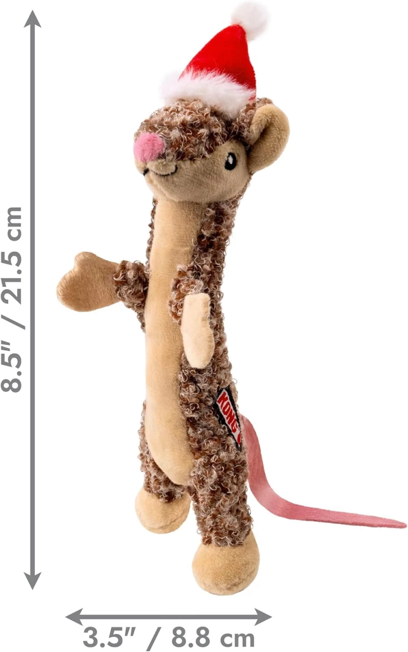 Kong Χριστουγεννιάτικο Παιχνίδι Γάτας Holiday Cat Luvs Mouse 8,5x21,5cm