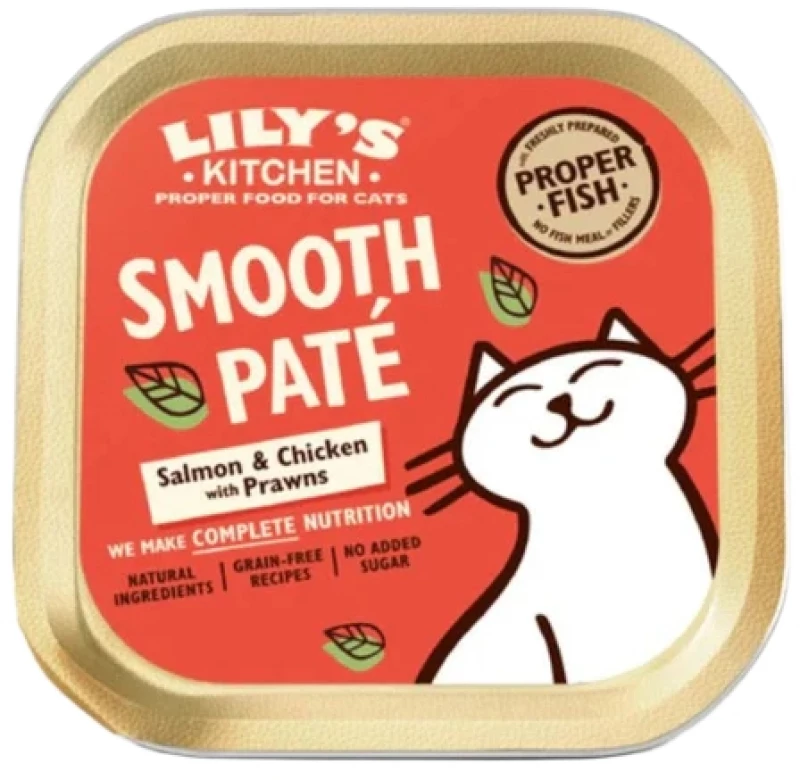 Υγρή Τροφή Γάτας Lily's Kitchen Smooth Pate Catch Of The Day 85gr