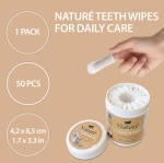 Μαντηλάκια Καθαρισμού Δοντιών Ferplast Naturé 50τμχ