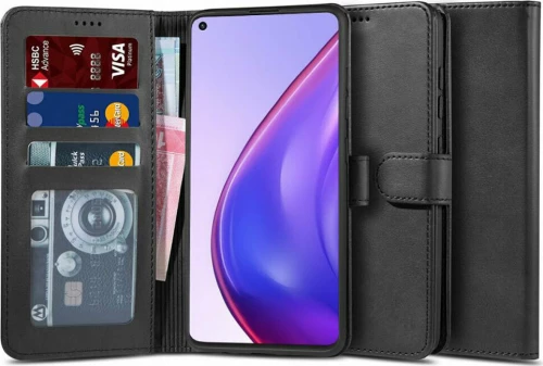 Tech Protect Wallet Δερματίνης Μαύρο (Xiaomi Mi 10T / Mi 10T Pro)