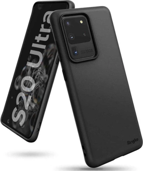 Ringke Air S Back Cover Σιλικόνης Μαύρο (Galaxy S20 Ultra)