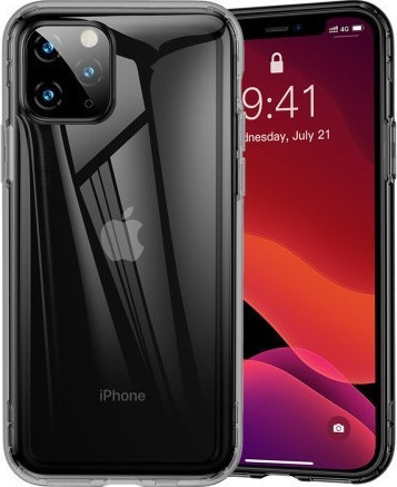 Baseus Drop-resistant TPU Back Cover Σιλικόνης Μαύρο (iPhone 11 Pro Max)