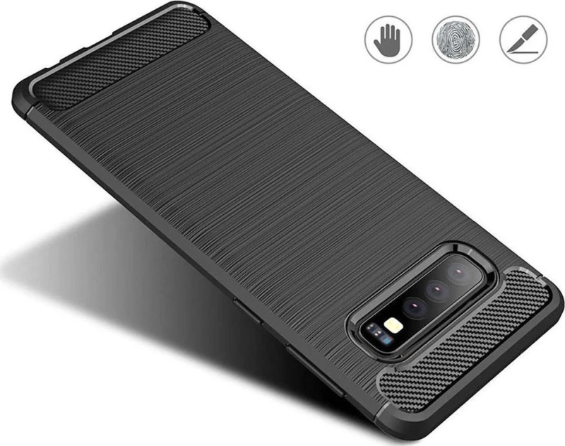 Carbon Brushed Μαύρο (Galaxy S10)