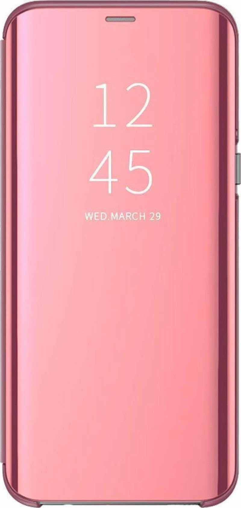 Clear View Book Ροζ (Galaxy A70)