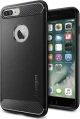 Spigen Rugged Armor Back Cover Σιλικόνης Μαύρο (iPhone 8/7 Plus)