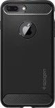 Spigen Rugged Armor Back Cover Σιλικόνης Μαύρο (iPhone 8/7 Plus)