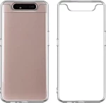 Back Cover Σιλικόνης Διάφανο (Galaxy A80)