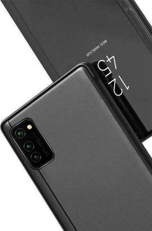 Powertech Clear View Book Μαύρο (Galaxy Note 20)