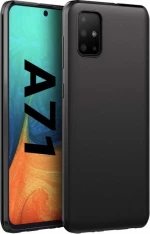 Back Cover Σιλικόνης Μαύρο (Galaxy A51)