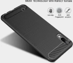 Carbon Back Cover Μαύρο (Galaxy A51)