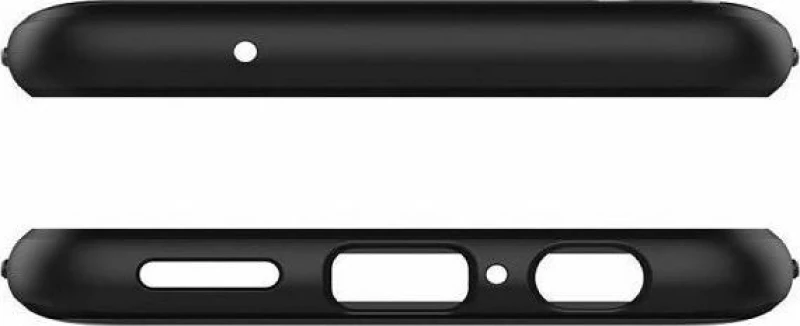 Spigen Rugged Armor Back Cover Μαύρο (Galaxy A20s)