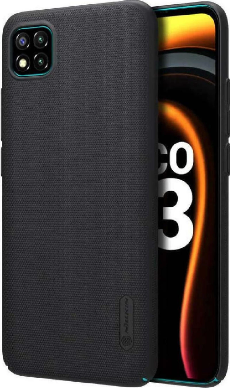 Nillkin Super Frosted Shield Back Cover Πλαστικό Μαύρο (Poco C3)