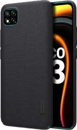 Nillkin Super Frosted Shield Back Cover Πλαστικό Μαύρο (Poco C3)