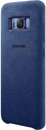 Samsung Alcantara Cover Μπλε (Galaxy S8+)