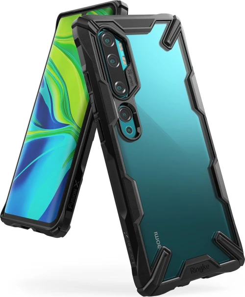 Ringke Fusion X Back Cover Black (Xiaomi Mi Note 10/10 Pro)