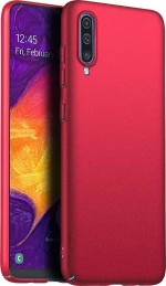 Back Cover Σιλικόνης Κόκκινο (Galaxy A50)