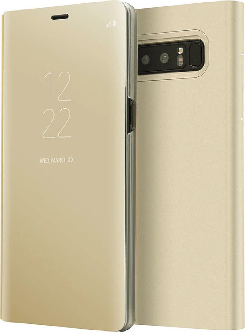 Clear View Book Χρυσό (Galaxy A20e)