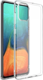 Back Cover Σιλικόνης Διάφανο (Galaxy A71)