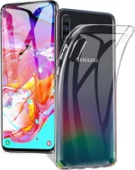 Back Cover Σιλικόνης Διάφανο (Galaxy A70)