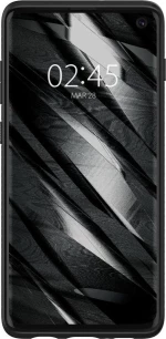 Spigen Liquid Air Back Cover Σιλικόνης Μαύρο (Galaxy S10)