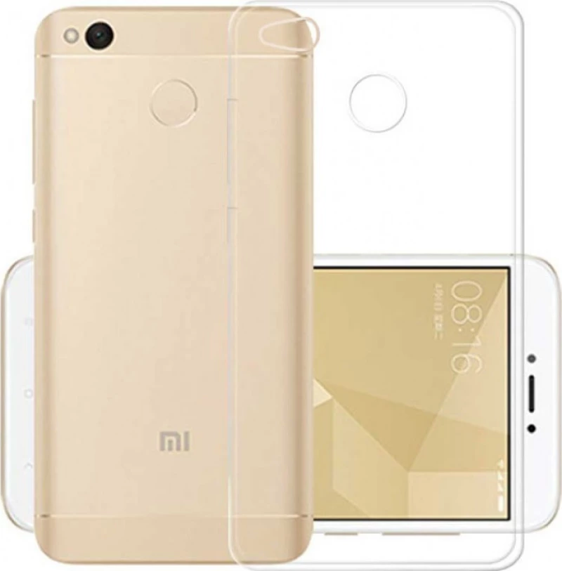 Back Cover Σιλικόνης Διάφανο (Xiaomi Redmi 4x)