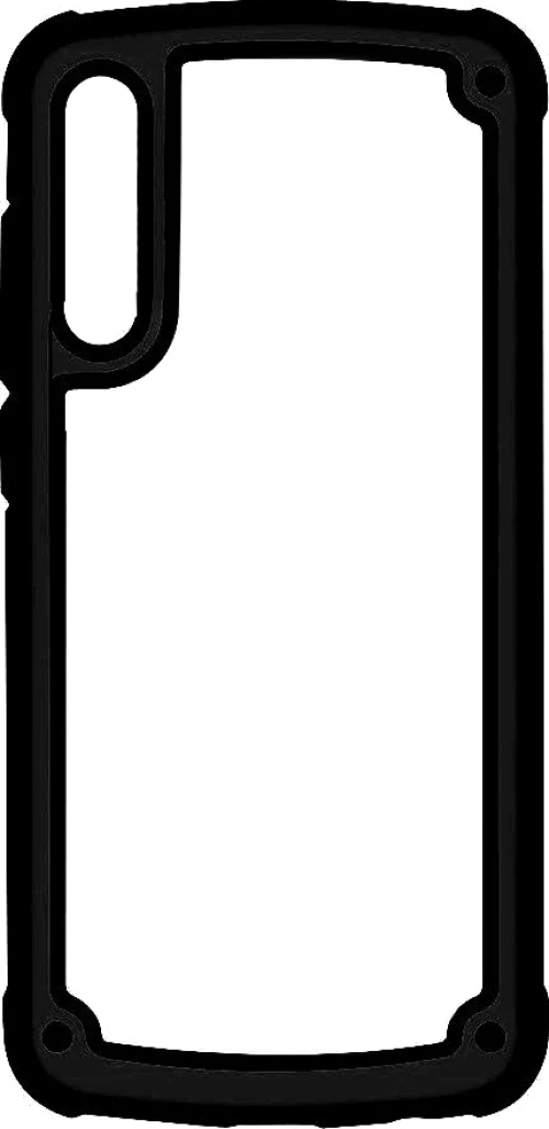Powertech Frame PC & TPU Back Cover Μαύρο (Galaxy A50)
