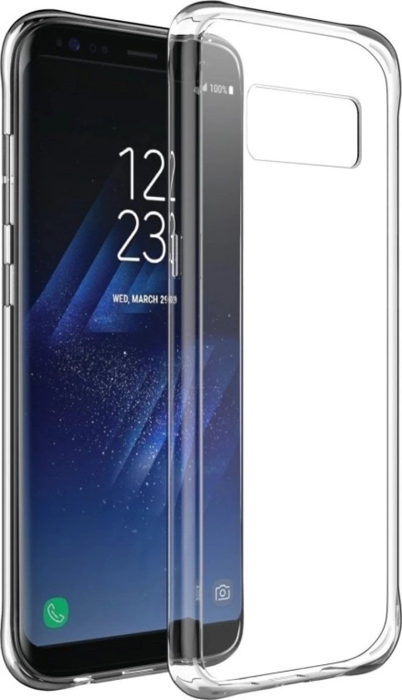 Back Cover Σιλικόνης Διάφανο (Galaxy S8+)