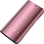 Mirror Clear View Book Ροζ (Xiaomi Redmi Note 5)