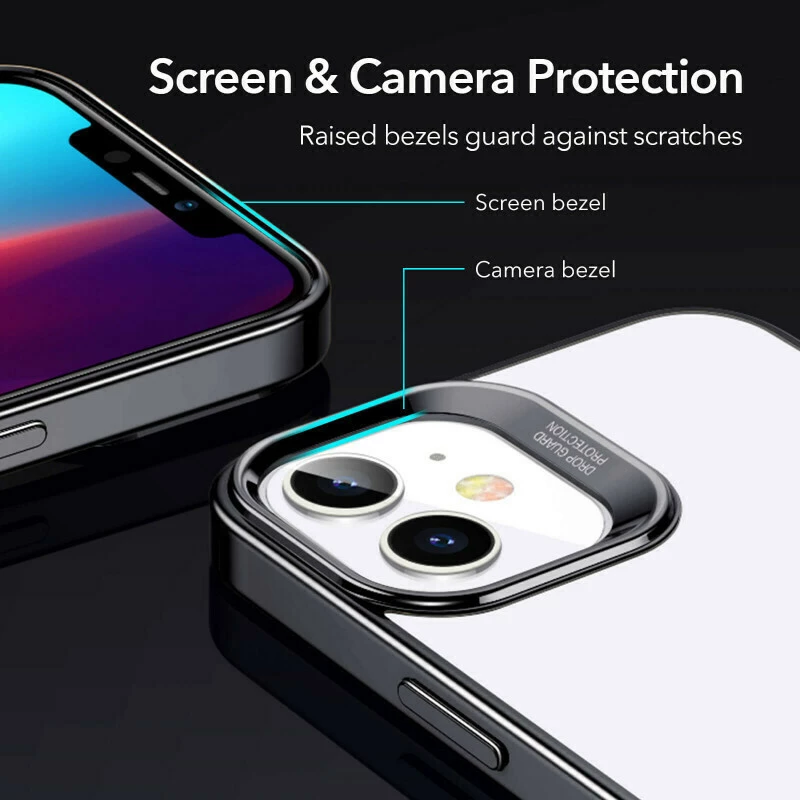 ESR Halo Back Cover Σιλικόνης Μπλε (iPhone 12 / 12 Pro)