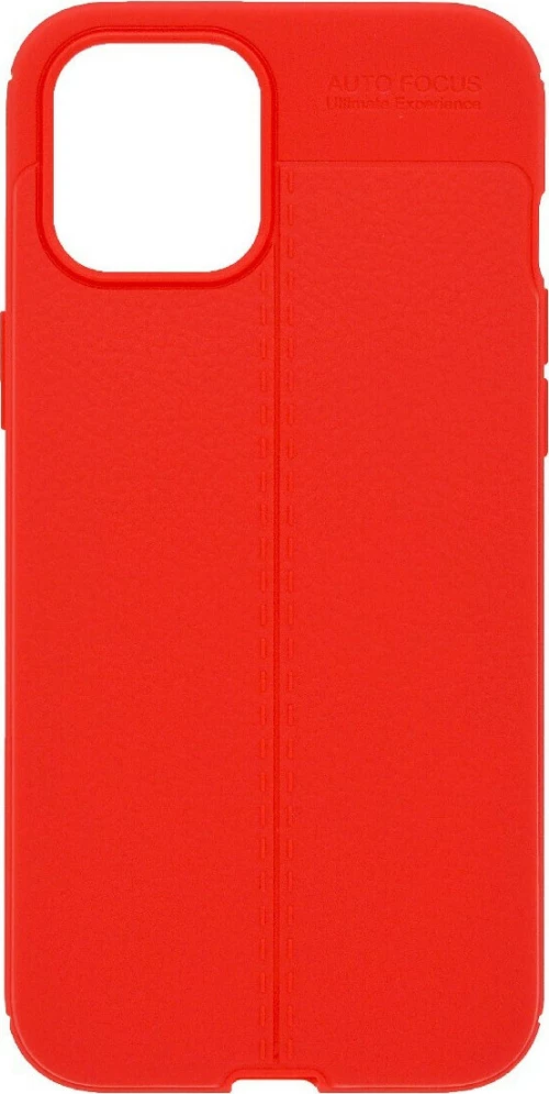 Ancus AutoFocus Shock Proof Back Cover Σιλικόνης Κόκκινο (iPhone 12 Pro Max)