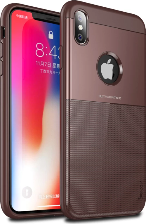 iPaky Shield Καφέ (iPhone XS Max)