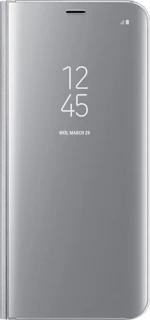 Clear View Book Ασημί (Redmi 8)