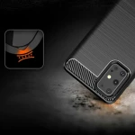 Brushed Carbon Case Μαύρο (Galaxy S20)