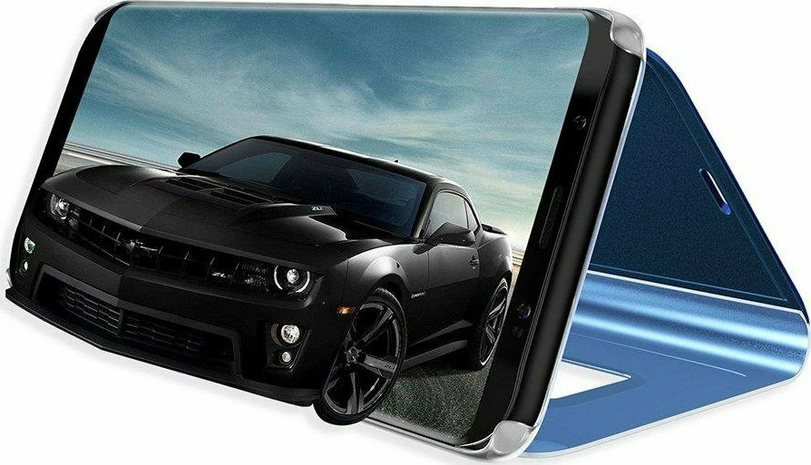 Clear View Book Μαύρο (Huawei Y6p)