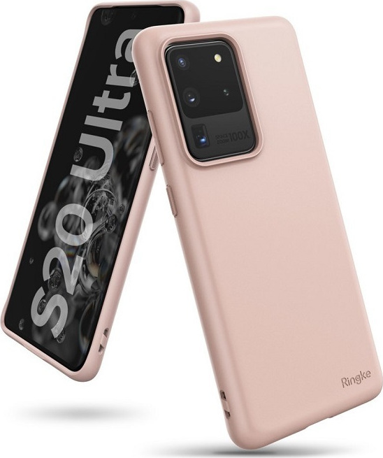 Ringke Air S Back Cover Σιλικόνης Ροζ (Galaxy S20 Ultra)