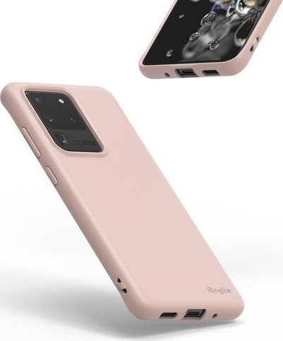 Ringke Air S Back Cover Σιλικόνης Ροζ (Galaxy S20 Ultra)
