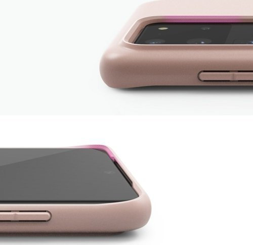 Ringke Air S Back Cover Σιλικόνης Ροζ (Galaxy S20 Ultra)