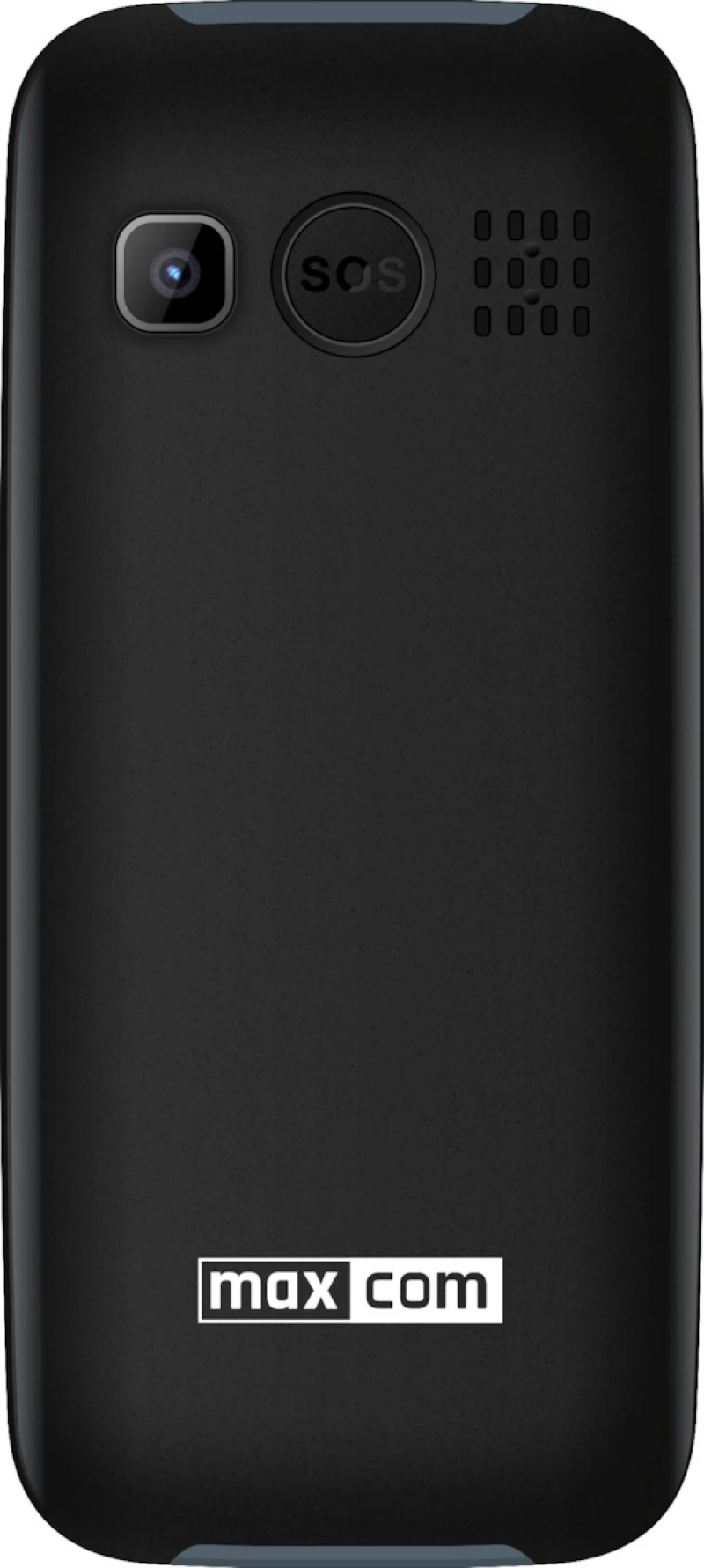 Maxcom Mm38D 2.2" Με Μεγάλα Πλήκτρα, Κουμπί Sos Και Βάση Φόρτισης Μαύρο Maxcom