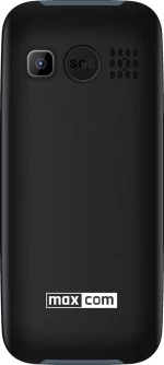 Maxcom Mm38D 2.2" Με Μεγάλα Πλήκτρα, Κουμπί Sos Και Βάση Φόρτισης Μαύρο Maxcom